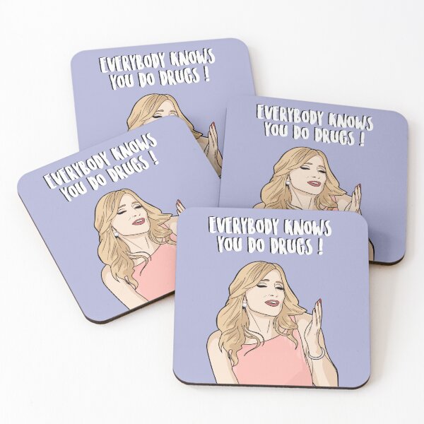 Item preview, Everybody Knows You Do Drugs - Sonja Morgan - Real Housewives of New York designed and sold by PopShopDesignFR.