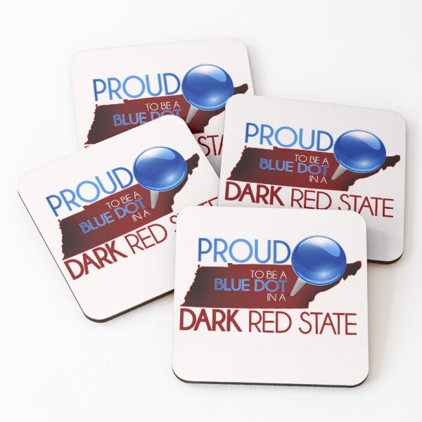 Item preview, Proud to be a Blue Dot in Red State Tennessee designed and sold by Tammie Dodge.