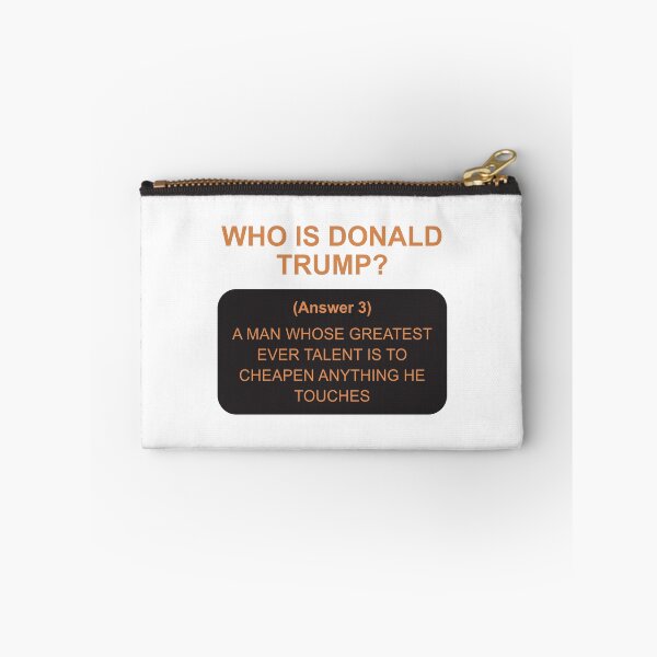 Item preview, Who is Trump: answer 3 designed and sold by Politics-Corner.