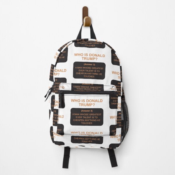 Item preview, Who is Trump: answer 3 designed and sold by Politics-Corner.
