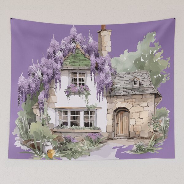 Item preview, House in the Provencal style designed and sold by CatCoconut-Art.