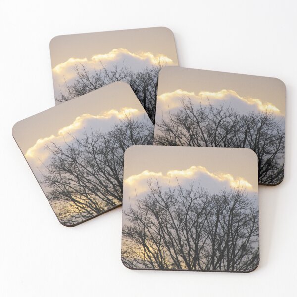 Item preview, Morning Clouds And Winter Tree designed and sold by lezvee.