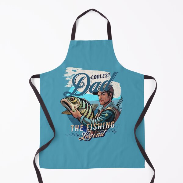 Item preview, Coolest Dad | Fishing daddy legend | Vintage Style designed and sold by Tee-Craftify.
