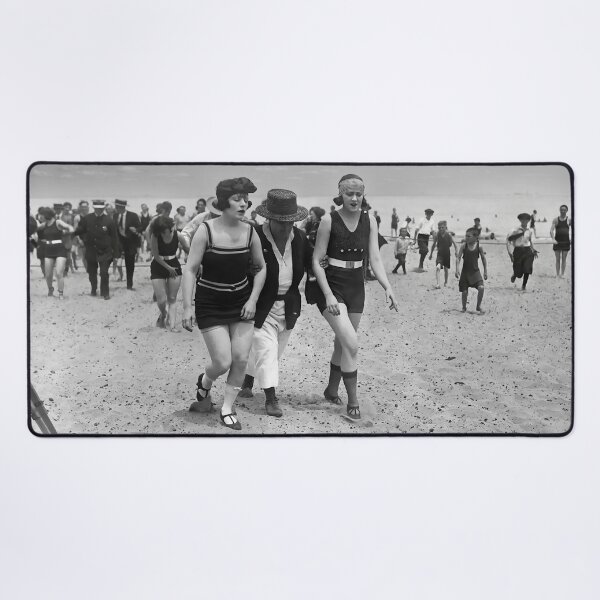 Item preview, Women Arrested for Violating Swimsuit Decency Law c. 1923 designed and sold by Daniel Hagerman.