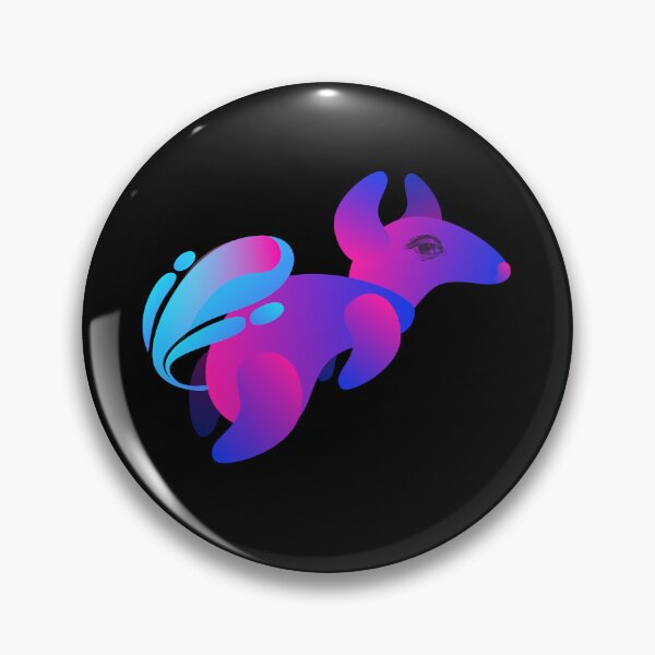 Item preview, Cute and Elegant Neon Mouse designed and sold by GorinART.