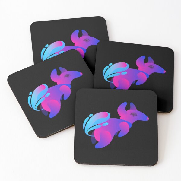 Item preview, Cute and Elegant Neon Mouse designed and sold by GorinART.