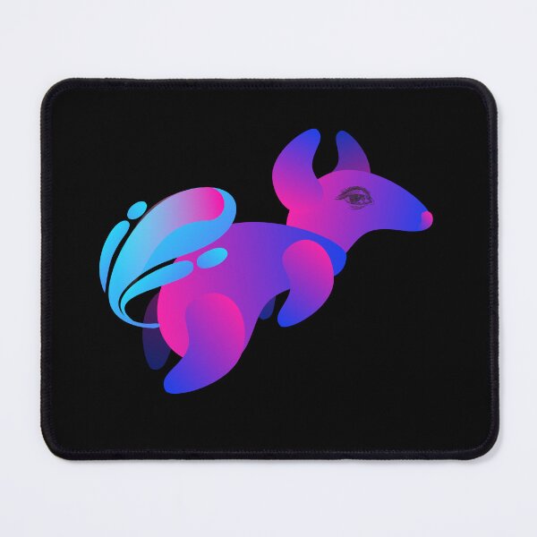 Item preview, Cute and Elegant Neon Mouse designed and sold by GorinART.