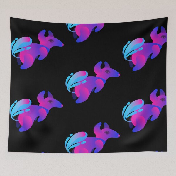 Item preview, Cute and Elegant Neon Mouse designed and sold by GorinART.