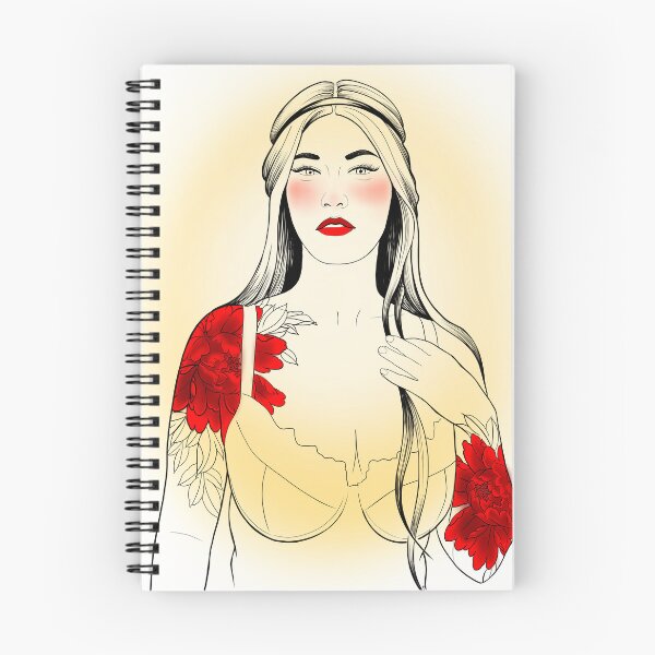 Item preview, Girl with tattoos designed and sold by beccasportfolio.
