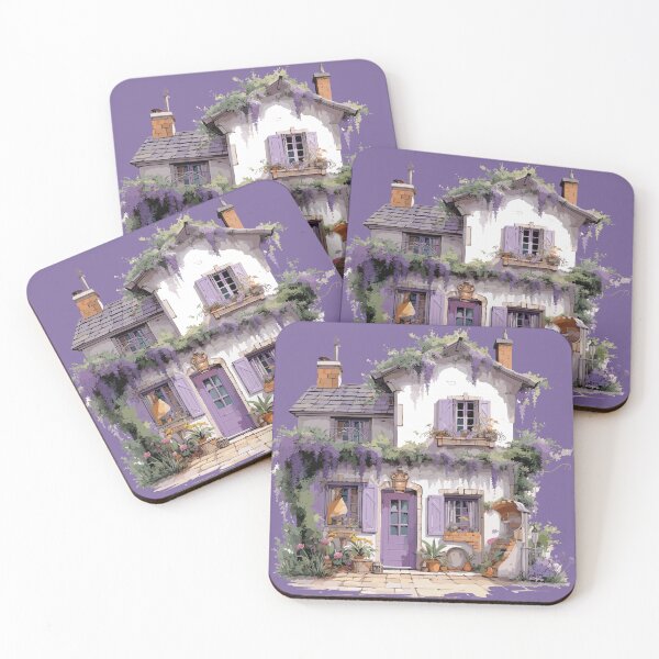 Item preview, Idyllic Provençal Retreat designed and sold by CatCoconut-Art.