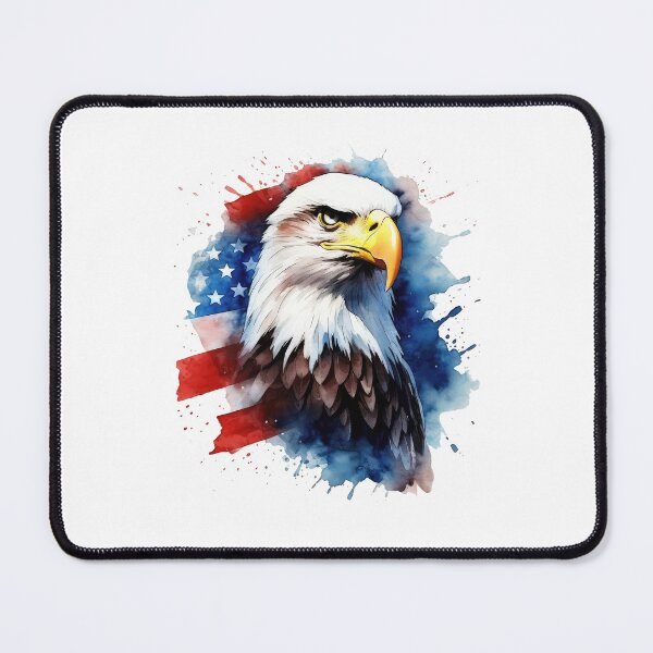 Item preview, Patriotic eagle designed and sold by Rosaliartbook.
