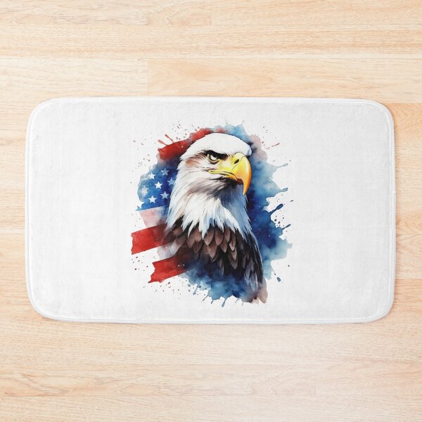 Item preview, Patriotic eagle designed and sold by Rosaliartbook.