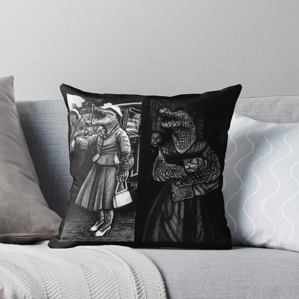 Item preview, Throw Pillow designed and sold by SicadaArt.