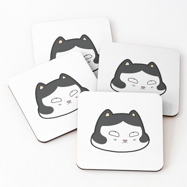 Item preview, sideburns funny cat with swag and thug life face roll his eyes designed and sold by snow-at-noon.
