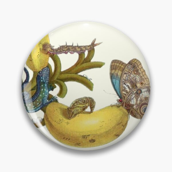Item preview, Antique scientific illustration of animals in a banana plant designed and sold by scientiafemina.