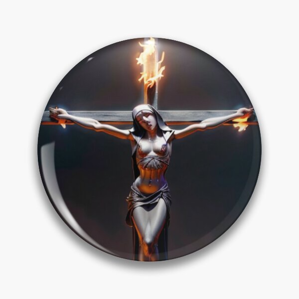 Aperçu de l'œuvre Crucifixion ardente créée et vendue par Source919.