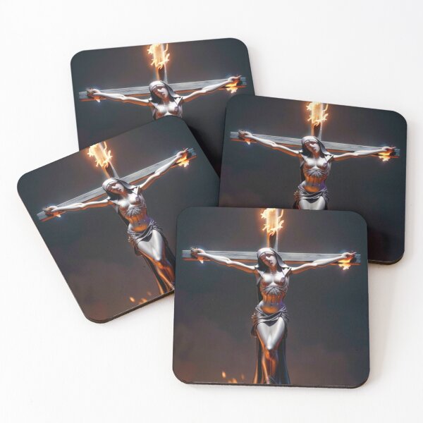 Item preview, Fiery Crucifixion designed and sold by Source919.