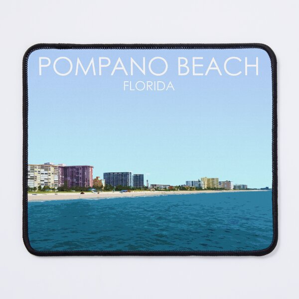 Item preview, Pompano Beach, Florida, USA, Print designed and sold by summattodraw.