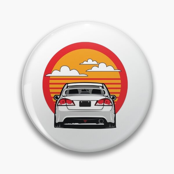 Item preview, Sunset Civic designed and sold by CascadeFlo.