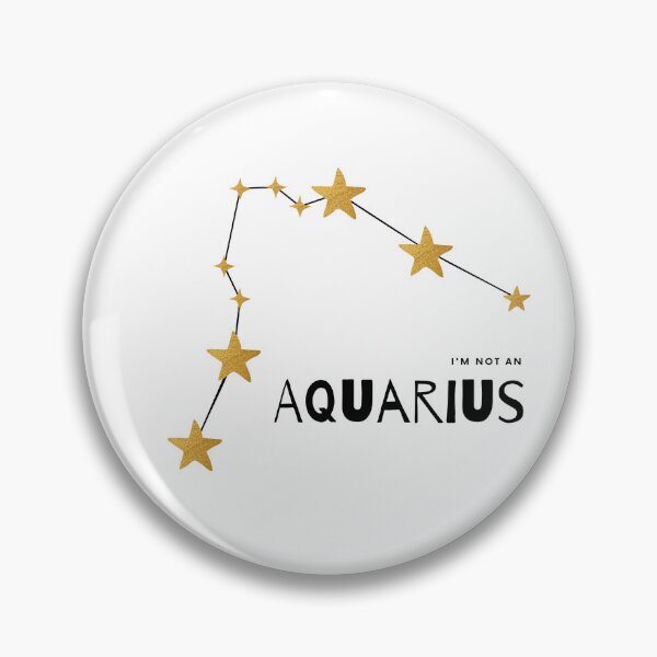 Item preview, I'm not an Aquarius [black line] designed and sold by house of luna.