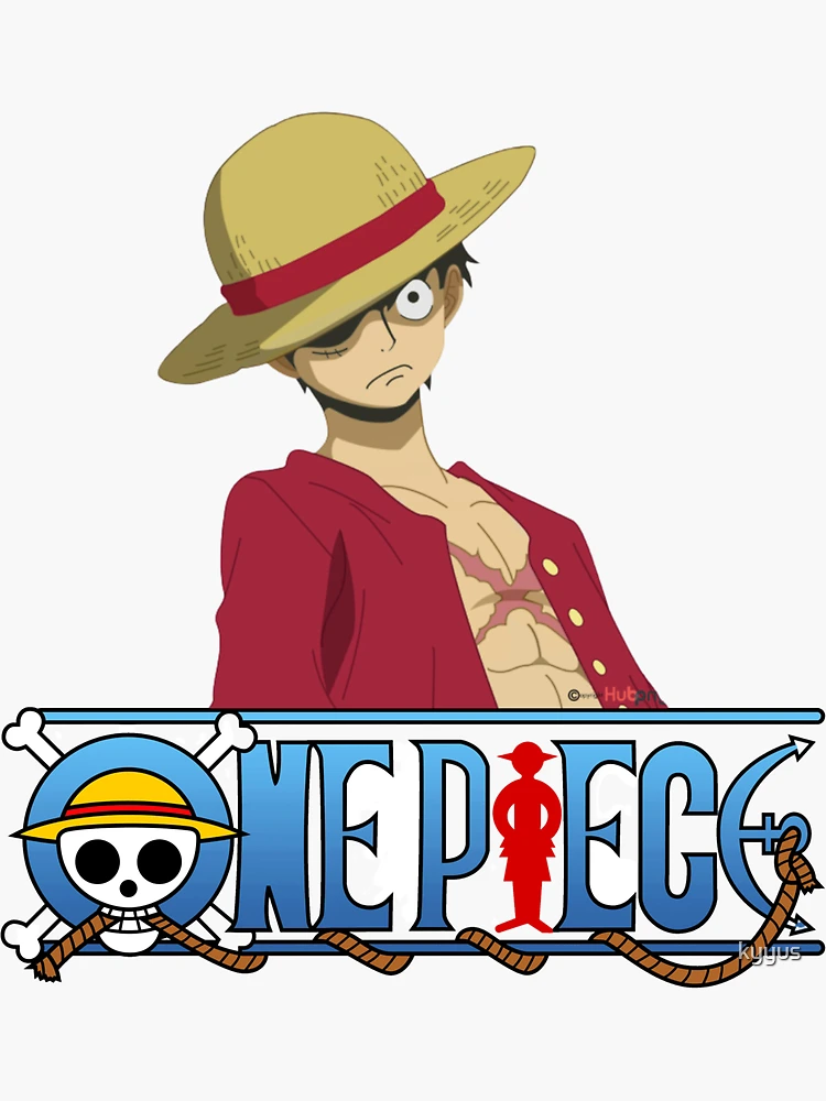 Luffy Anime Sticker (One Piece) Sticker for Sale by AnthonySlewh