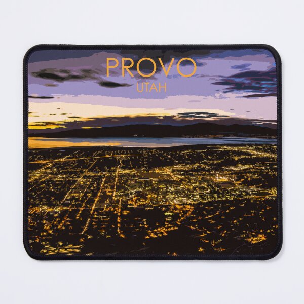 Item preview, Provo, Utah, USA, Print designed and sold by summattodraw.