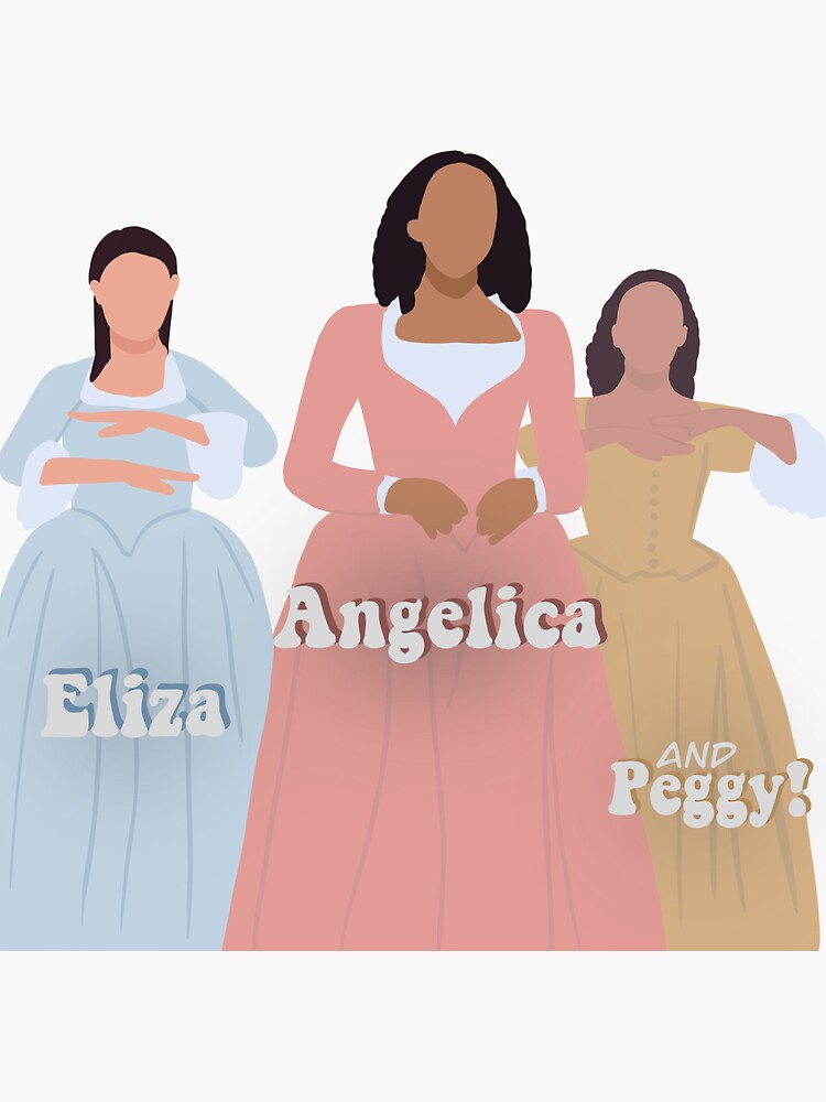 Eliza and shop angelica schuyler