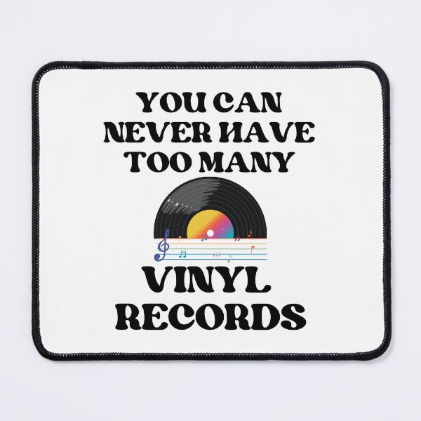 Item preview, Funny You Can Never Have Too Many Vinyl Records Retro DJ designed and sold by MagicSD Designs.