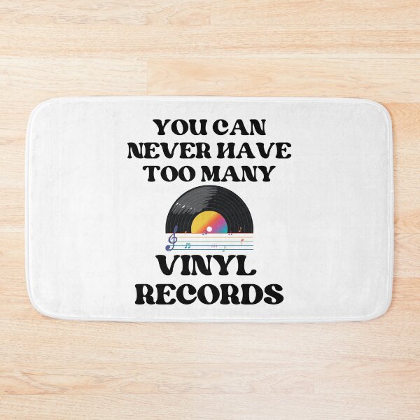 Item preview, Funny You Can Never Have Too Many Vinyl Records Retro DJ designed and sold by MagicSD Designs.