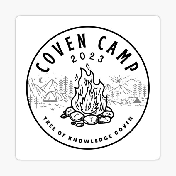 Coven Camp Pins & Stickers Sticker