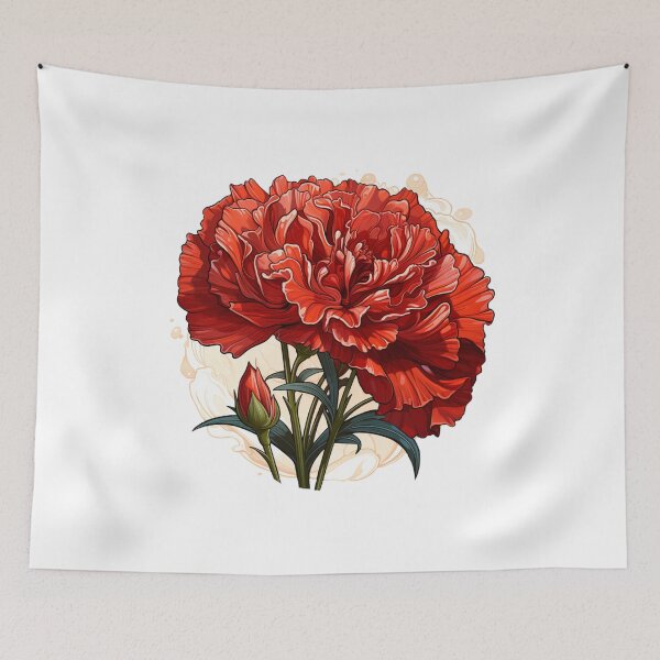 Item preview, Red Carnation Plant  designed and sold by TTlab.