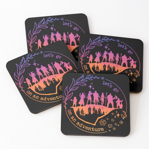 Item preview, Rainbow DnD - Let's go on an adventure | Dungeons and Dragons designed and sold by keyvei.