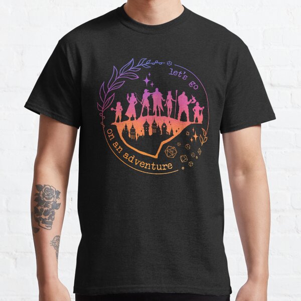 Item preview, Rainbow DnD - Let's go on an adventure | Dungeons and Dragons designed and sold by keyvei.