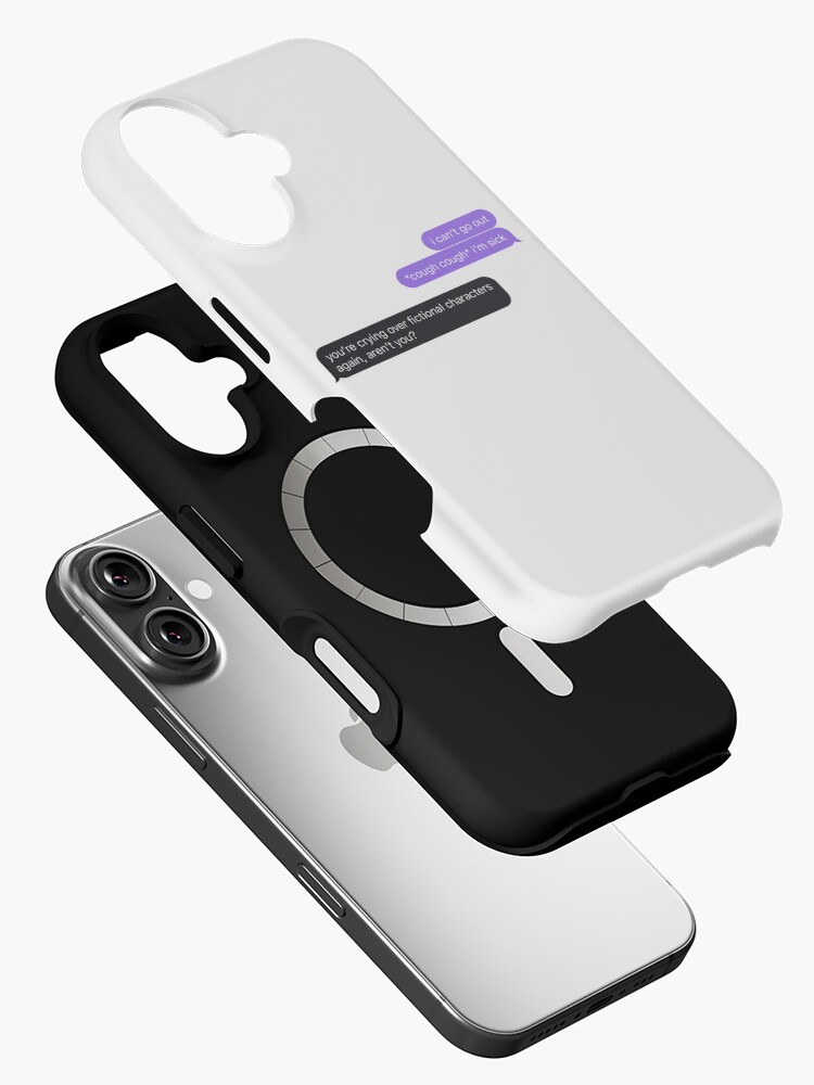 Thumbnail 2 von 4, iPhone-Hülle, „Weinen über fiktive Charaktere“ designt und verkauft von musicalswithm.
