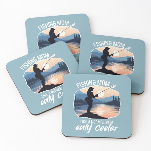 Item preview, Fishing Mom Like a Normal Mom Only Cooler designed and sold by Brylon230.