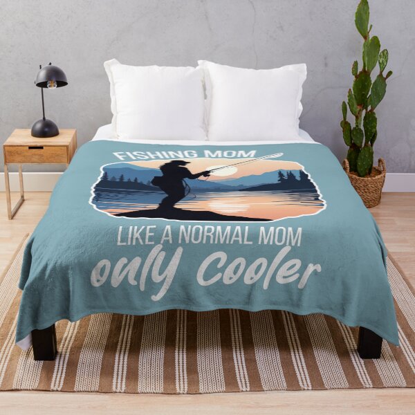 Item preview, Fishing Mom Like a Normal Mom Only Cooler designed and sold by Brylon230.