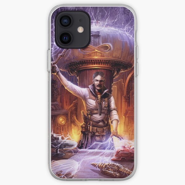 Steampunk Tesla iPhone Soft Case