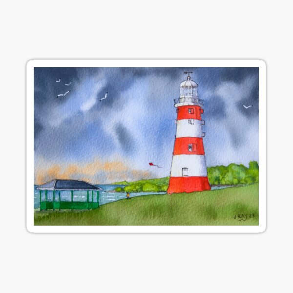 Item preview, Smeaton's Tower, Plymouth Hoe. designed and sold by John Ray.