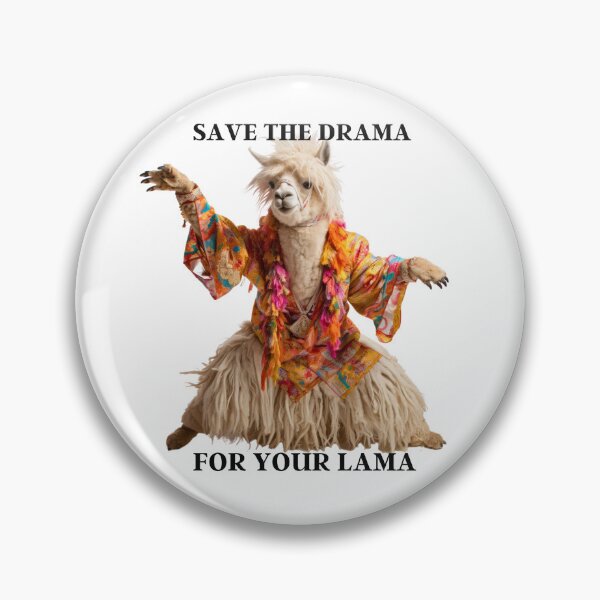 Item preview, Save the drama for your lama designed and sold by ViktorSilni.