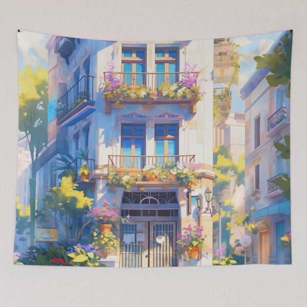 Item preview, A lonely house at the edge of beauty designed and sold by RedCosmos-.