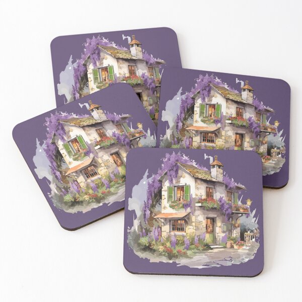Item preview, Idyllic Provençal Retreat designed and sold by CatCoconut-Art.