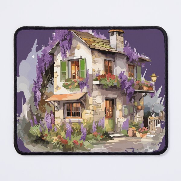 Item preview, Idyllic Provençal Retreat designed and sold by CatCoconut-Art.
