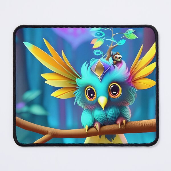 Item preview, Cute Colorfull Flower Bird designed and sold by CrimsonRoses.