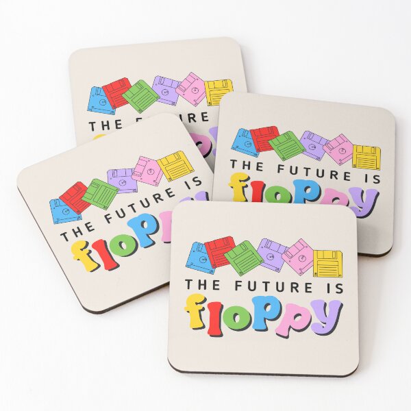 Item preview, The Future is Floppy designed and sold by Jselz.