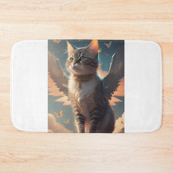 Item preview, flying cat digital art designed and sold by artedigitaluy.