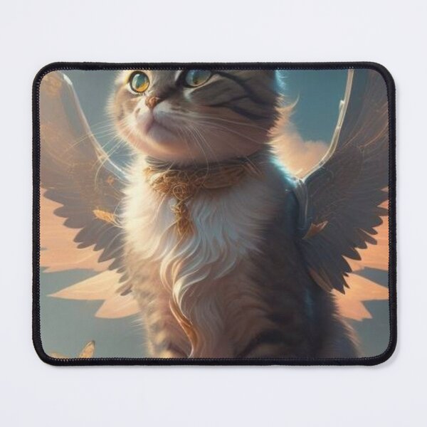 Item preview, flying cat digital art designed and sold by artedigitaluy.
