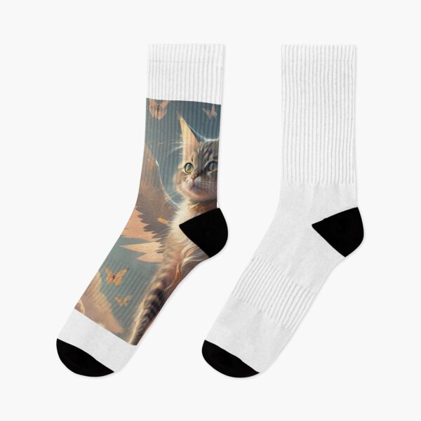 Item preview, flying cat digital art designed and sold by artedigitaluy.
