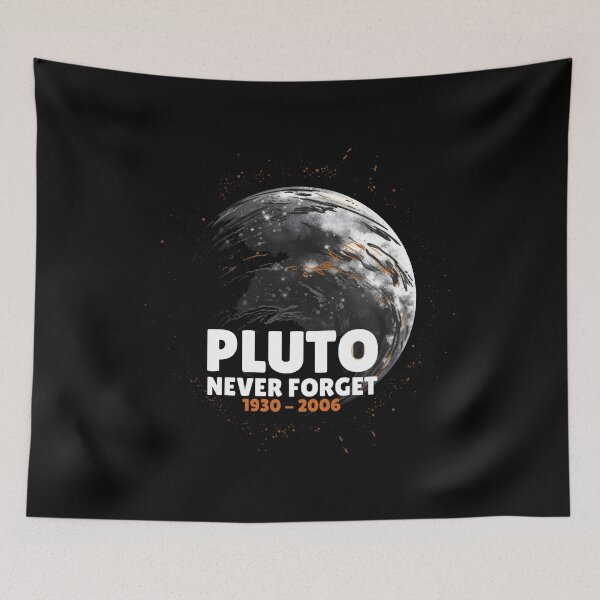 Item preview, Never Forget Pluto: Retro Funny Nerd for Astronomy Lovers designed and sold by anass002.