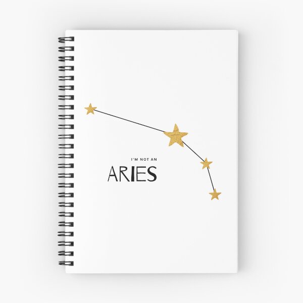 Item preview, I'm not an Aries [black line] designed and sold by house of luna.