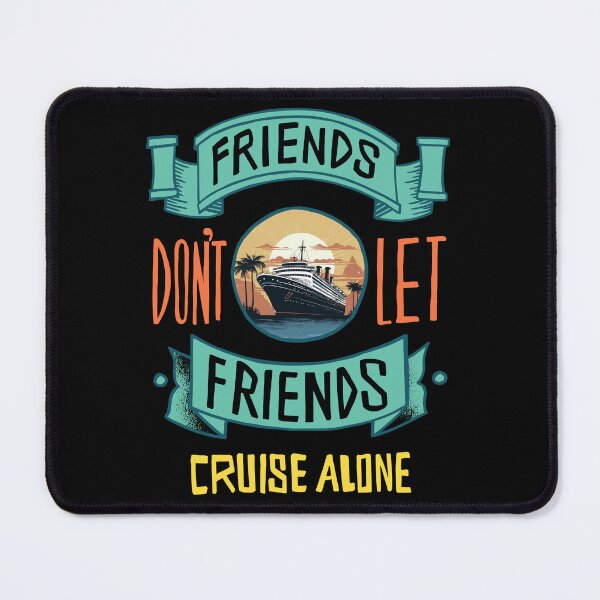 Item preview, Friends Cruise Together Vintage Sunset Design designed and sold by Zandalus.